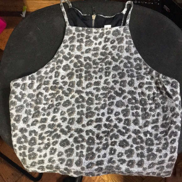 Leopard crop top - Picture 2 of 3